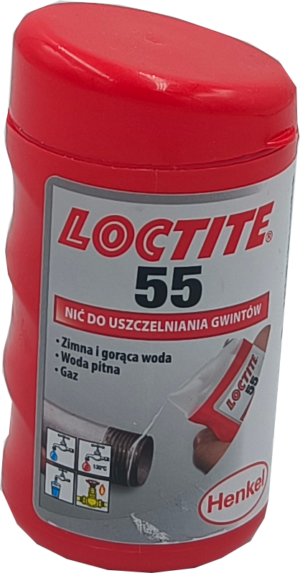 Nić do uszczelniania gwintów 160m Loctite