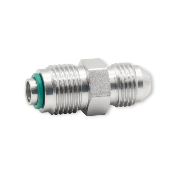D13-104 Adapter rurki uderzeniowej   9/16-18 Szpilka UNF JIC   Pilot z o-ringiem M16 x 1,5