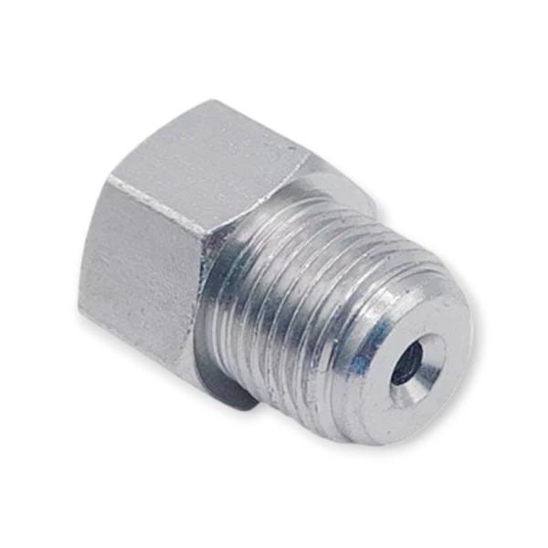 A28-112 Adapter męsko-żeński   Port 3/8-24 UNF   9/16-20 Szpilka UNS