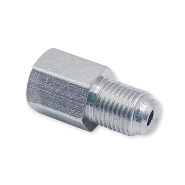 A28-116 Adapter męsko-żeński   Port 3/8-24 UNF   Trzpień M10 x 1