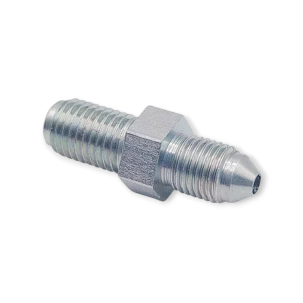 A28-200 Adapter męsko-męski   3/8-24 Kołek UNF JIC   M10 x 1,25 inny kołek