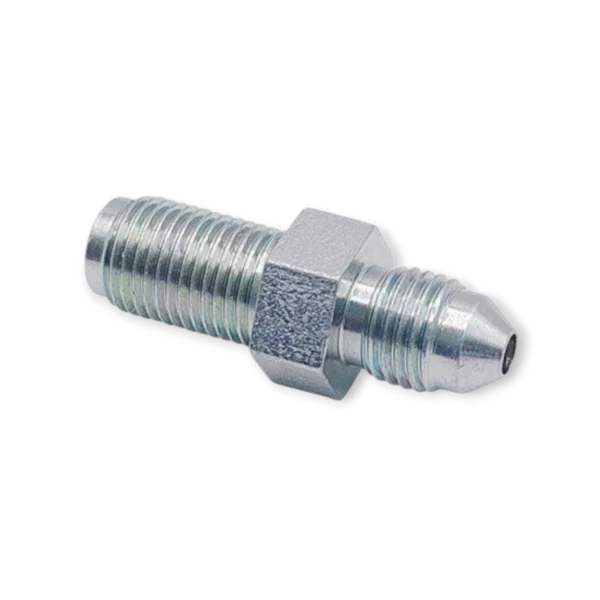 A28-201 Adapter męsko-męski   3/8-24 Kołek UNF JIC   M10 x 1 inny kołek