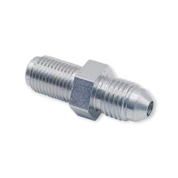 A28-205 Adapter męsko-męski   7/16-20 Kołek UNF JIC   7/16-24 UNS inna stadnina