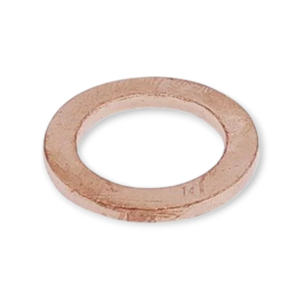 A31-106 Podkładka miedziana   Otwór 15mm   Średnica zewnętrzna 22 mm