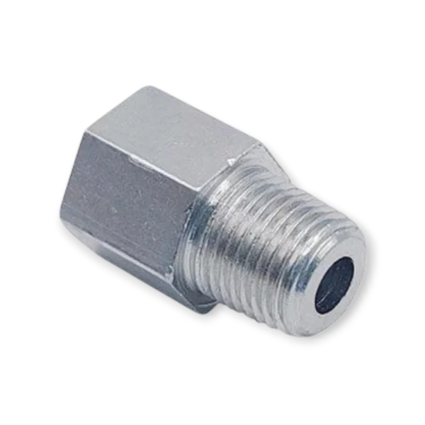 A28-108 Adapter męsko-żeński   Port 3/8-24 UNF   Trzpień 1/8-27 NPT