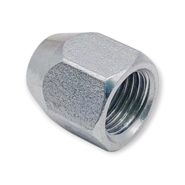 A17-104 Żeńska nakrętka rurkowa   M12 x 1,25   Sześciokąt 16 mm