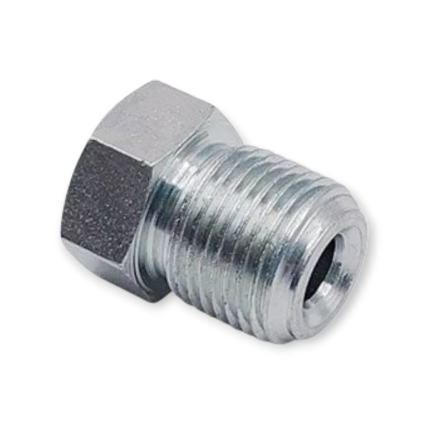 A18-126 Męska nakrętka rurki   M12 x 1   Rozmiar tuby 3/16