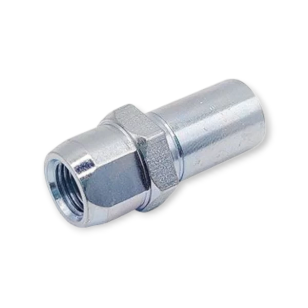 B16-154 Metryczne żeńskie   M10 x 1   Sześciokąt 17 mm