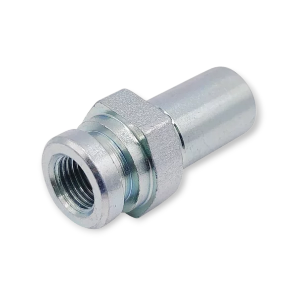 B16-121 Metryczne żeńskie   M10 x 1   Sześciokąt 19 mm