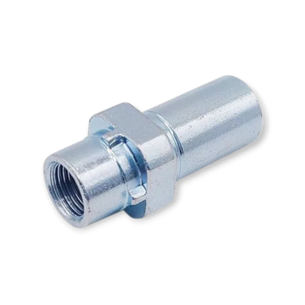 B16-141 Metryczne żeńskie   M10 x 1   Sześciokąt 17 mm