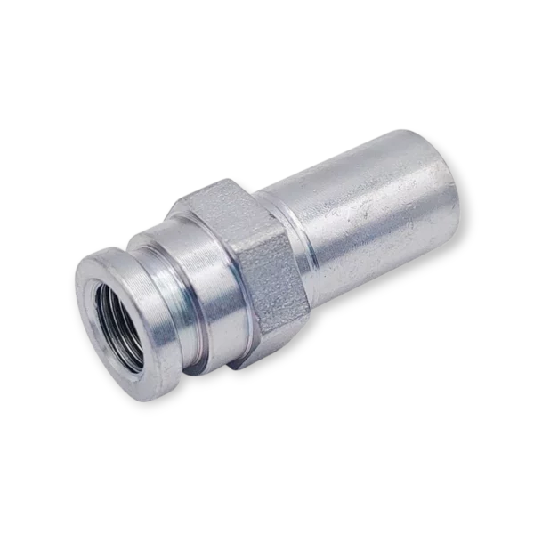B16-143 Metryczne żeńskie   M10 x 1   Sześciokąt 17 mm