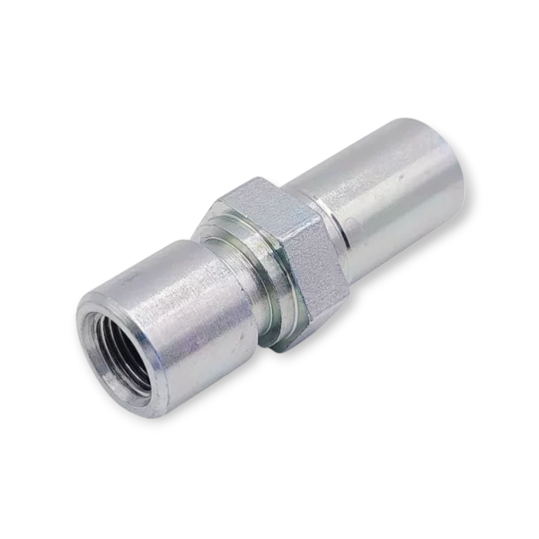 B16-151 Metryczne żeńskie   M10 x 1   Sześciokąt 17 mm