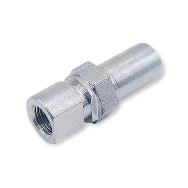 B16-153 Metryczne żeńskie   M10 x 1   Sześciokąt 17 mm