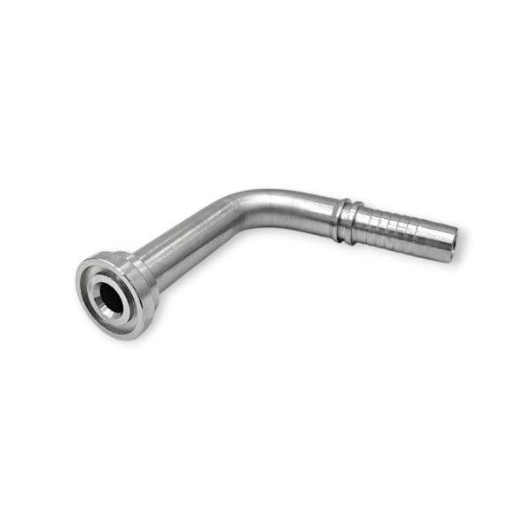 Końcówka hydrauliczna SFL90 C42 – kolanko 90° z kołnierzem, promień R120