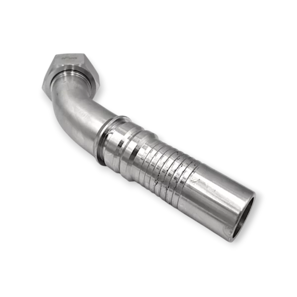 Końcówka hydrauliczna Interlock DKOS 45°, P55 GW SH, typ NF-LOCK