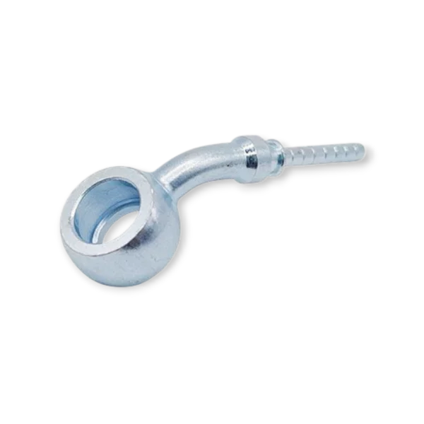 C11-131 Niskoprofilowe banjo   Otwór 7/16   Grubość 10mm   Zgięcie pod kątem 45 stopni