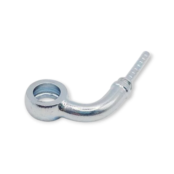 C11-140 Niskoprofilowe banjo   Otwór 10mm   Grubość 8mm   Łuk boczny 90 stopni