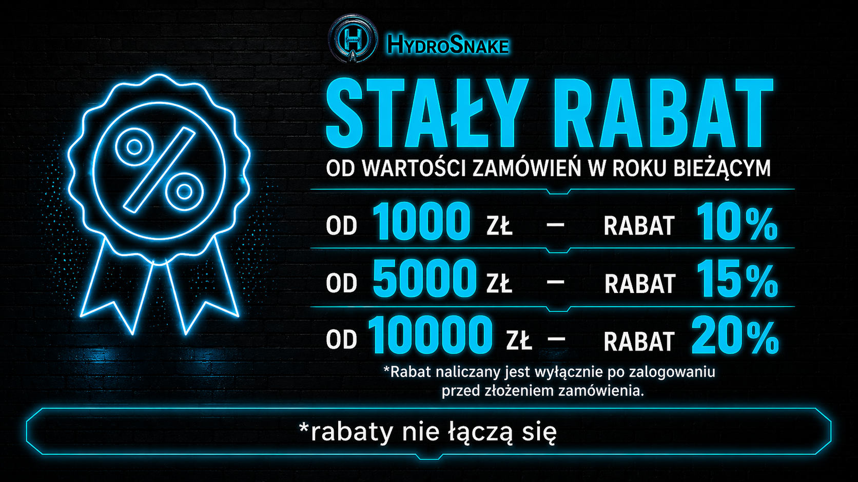 Stały rabat