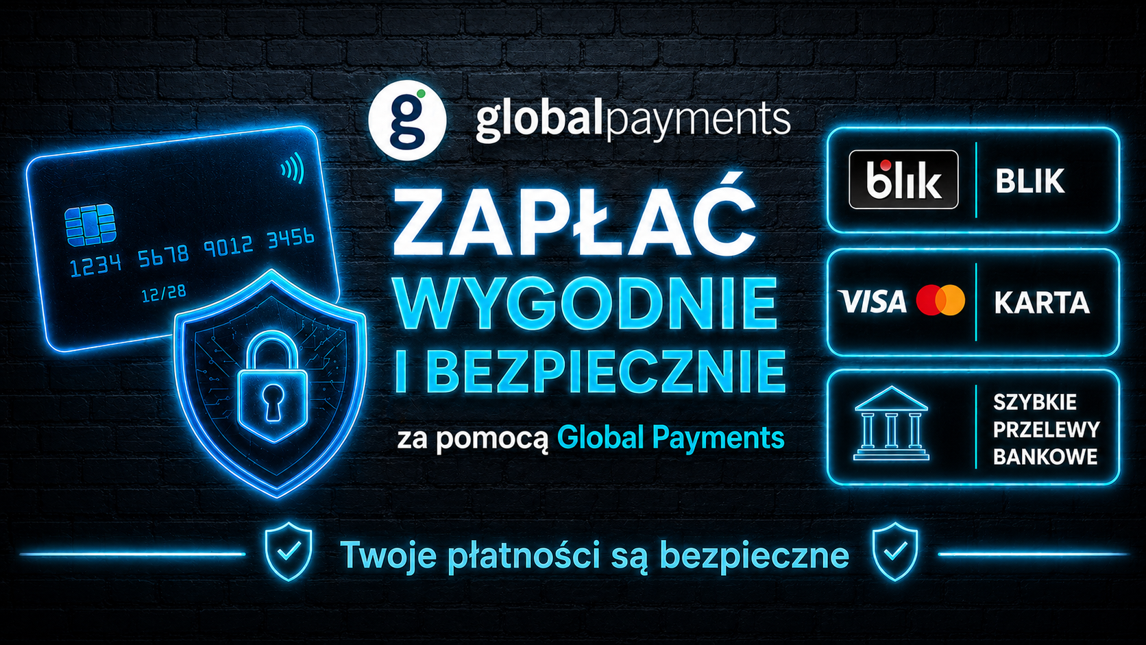 Bezpieczne płatności Global Payments