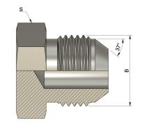 Korek UNF GZ 1/2" gwint zewnętrzny 4 Korek UNF GZ 1/2" gwint zewnętrzny - obrazek 4